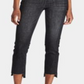 Calça Jeans Ralph Lauren Feminina Reta Preta Tamanho 14 Petite