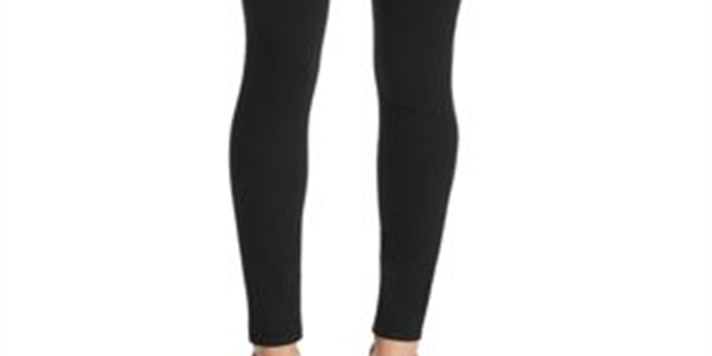 Calça jeans skinny feminina 7 for All Mankind, preta, tamanho 26x30