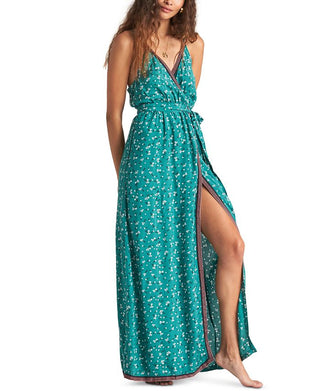 Vestido Billabong Soft Seas Feminino Verde Tamanho Médio