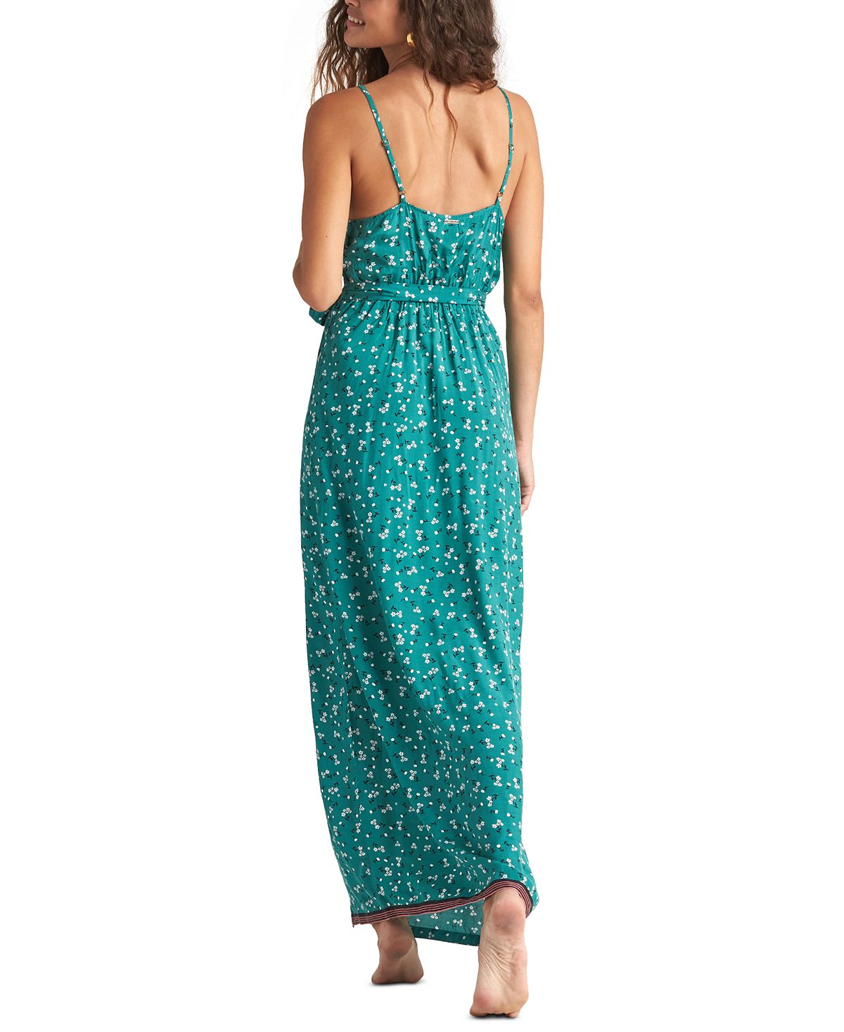 Vestido Billabong Soft Seas Feminino Verde Tamanho Médio