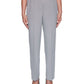 Calça feminina Alfred Dunner Riverside Drive cinza tamanho 10 Petite