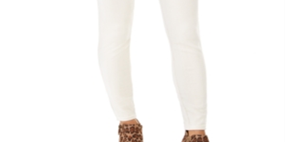 Calça skinny de veludo cotelê feminina Style &amp; Co, marrom, tamanho grande