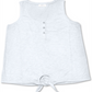 Regata Henley Feminina Style &amp; Co Branca Tamanho Pequeno X-Grande