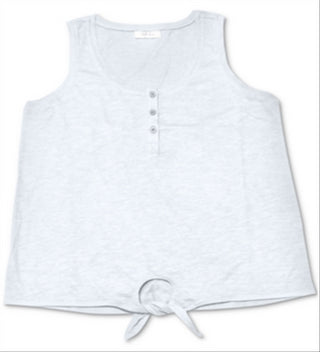 Regata Henley Feminina Style &amp; Co Branca Tamanho Pequeno X-Grande