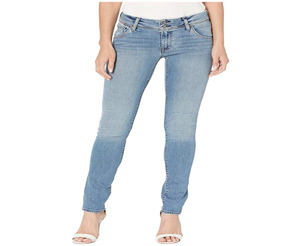 Calça Jeans Skinny Collin Mid Rise Hudson Feminina Azul Tamanho 31