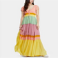 Vestido longo Hocus Pocus feminino da Free People, rosa, tamanho grande