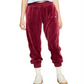 Calça de moletom Nike Velour Heritage Feminina Vermelha Tamanho XS