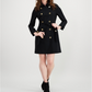 Calvin Klein Vestido Militar Feminino Preto Tamanho 16