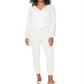 Calça jeans skinny Ami feminina NYDJ, branca, tamanho 10