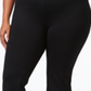 Calça feminina estilo plus size com cintura média e corte bootcut, tamanho 24W, azul
