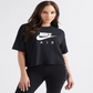 Camiseta Nike Sportswear Air Feminina Preta Tamanho M