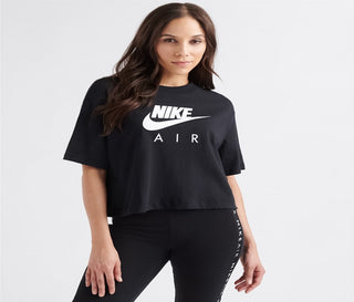Camiseta Nike Sportswear Air Feminina Preta Tamanho M