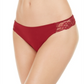 INC International Concepts Calcinha íntima feminina lisa para o dia a dia vermelha tamanho XX-G