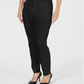 Calça skinny feminina Alfani para usar no trabalho, preta, tamanho 6