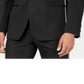 Jaqueta Calvin Klein Masculina Slim Fit com Acabamento em Tubulação Preta Tamanho 46R