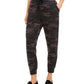 Calça de moletom feminina com estampa camuflada Style &amp; Co, cinza, tamanho GG