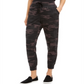 Calça de moletom feminina com estampa camuflada Style &amp; Co, cinza, tamanho GG