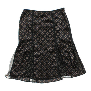 Calça feminina listrada Bar III, perna larga, rosa, tamanho extragrande