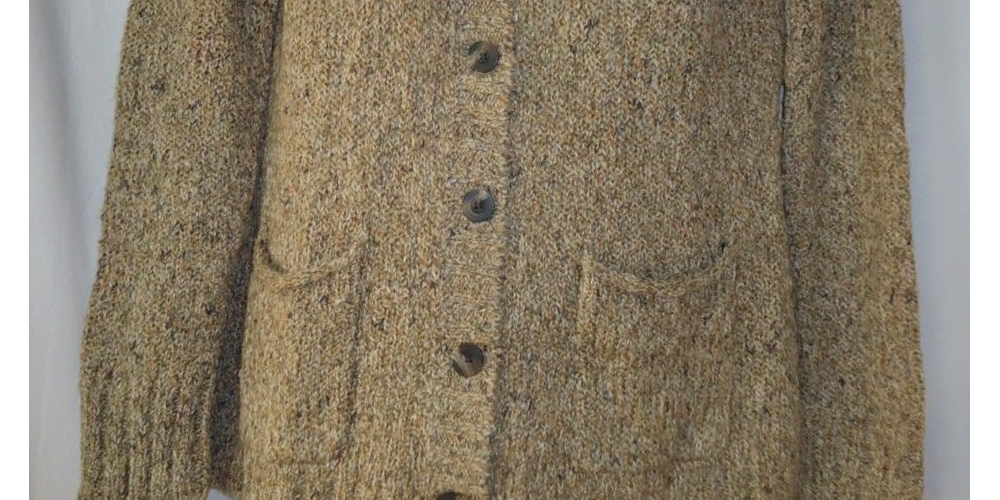 Cardigan feminino Charter Club azul tamanho GG