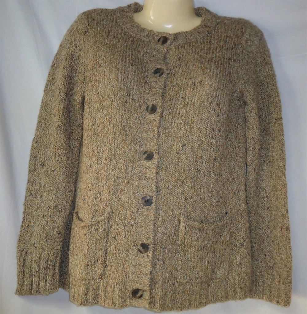 Cardigan feminino Charter Club azul tamanho GG