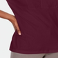 Karen Scott Top Feminino de Algodão com Ilhós e Jugo Vermelho Tamanho X-G