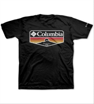 Camiseta Columbia Sandy Graphic Masculina Preta Tamanho P