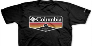 Camiseta Columbia Sandy Graphic Masculina Preta Tamanho P