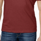 Camiseta masculina Alfani Crew vermelha tamanho grande