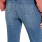Calça jeans feminina Barbara Bootcut de cintura alta NYDJ em azul Brickell, tamanho 14