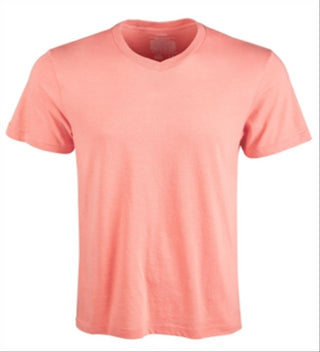 Alfani Men's Fashion Heathers T-Shirt Orange Size Large