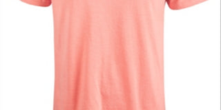 Camiseta Alfani Masculina Fashion Heathers Laranja Tamanho Grande