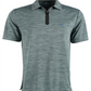 Camisa polo masculina Attack Life by Greg Norman com zíper de um quarto, verde, tamanho grande