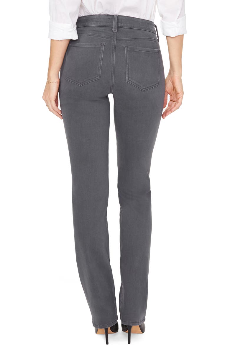 Calça jeans reta Marilyn feminina NYDJ cinza tamanho 4