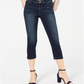 Calça jeans feminina Finity Stretch Cropped da INC International Concepts, azul, tamanho 10