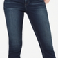 Calça jeans feminina Finity Stretch Cropped da INC International Concepts, azul, tamanho 10