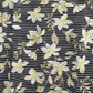 Camiseta feminina listrada floral Karen Scott, azul, tamanho X-G