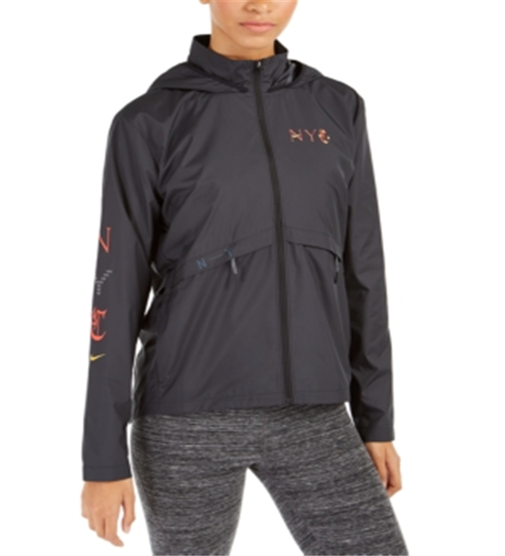 Jaqueta Nike Essential Nyc Running Feminina Preta Tamanho P