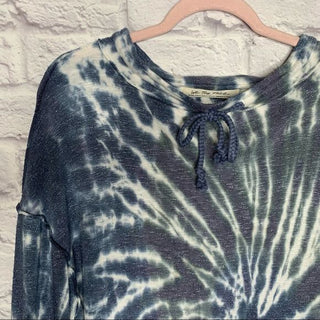 Moletom feminino Best Catch da Free People, azul, tamanho XS