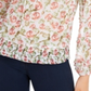 Blusa feminina estampada INC International Concepts, branca, tamanho X-Large