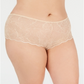 INC International Concepts Short de renda liso para meninos, tamanho 2X, marrom