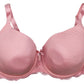 Sutiã camiseta lingerie com aro feminino IINC International Concepts rosa tamanho 44 DDD