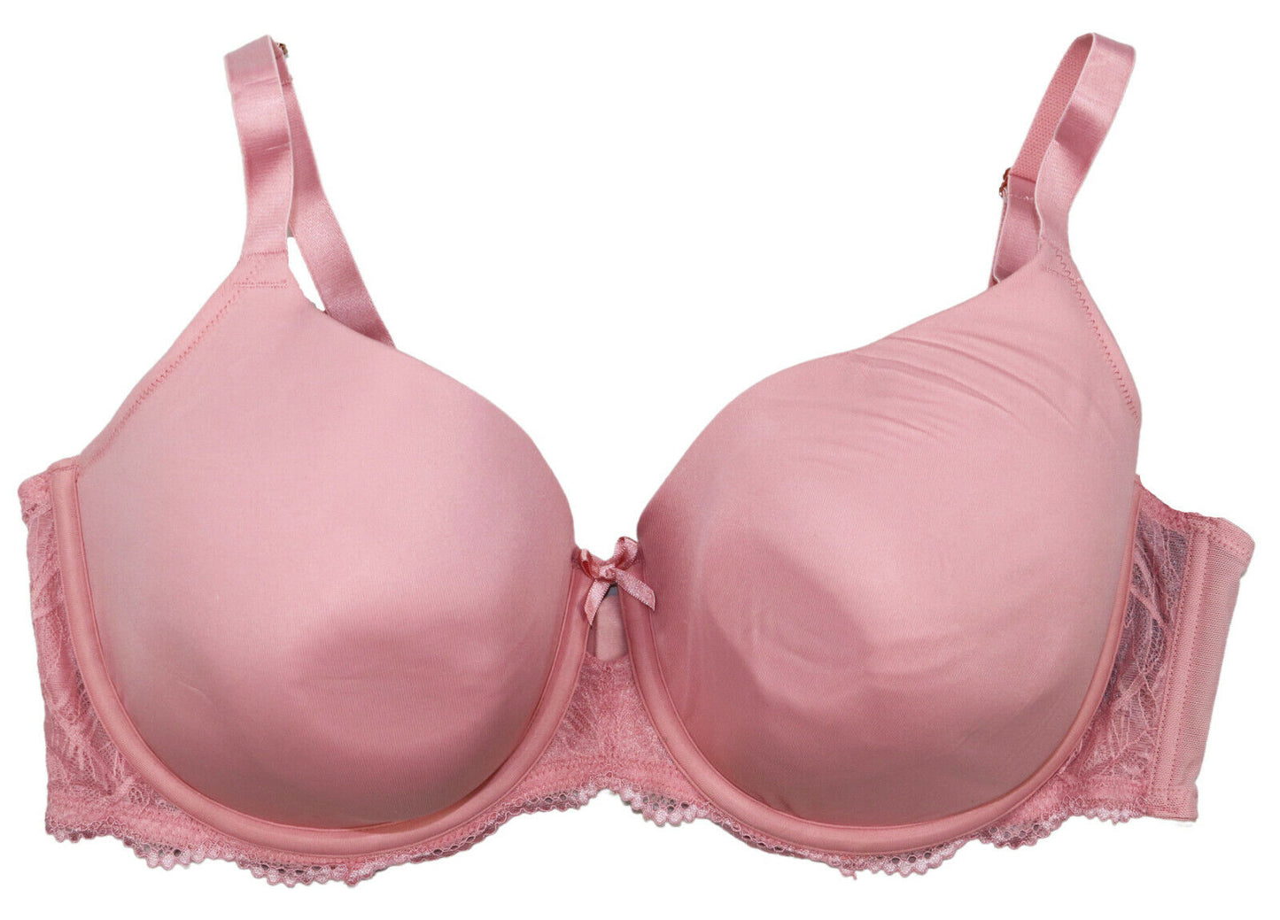 Sutiã camiseta lingerie com aro feminino IINC International Concepts rosa tamanho 44 DDD