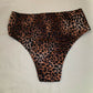 INC International Concepts Roupa íntima feminina com estampa animal para o dia a dia, marrom, tamanho M