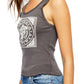 Camiseta feminina Trading Post da Free People, preta, tamanho grande