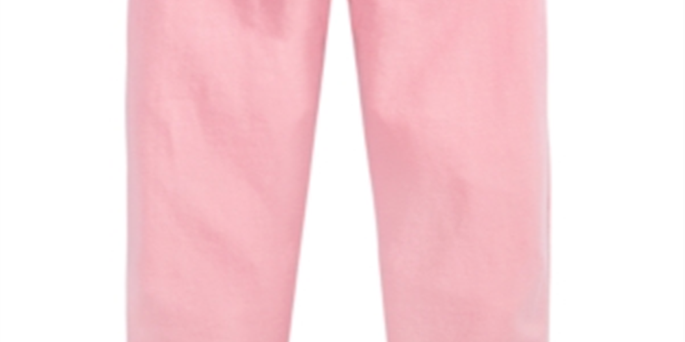 Leggings com babados e ilhós First Impressions para bebês meninas, rosa, tamanho 6 a 9 meses