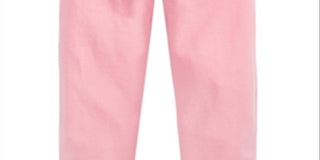 Leggings com babados e ilhós First Impressions para bebês meninas, rosa, tamanho 6 a 9 meses