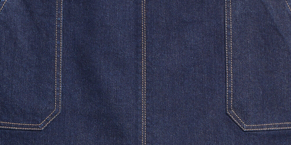 Saia jeans feminina Charter Club Riviera azul tamanho 6