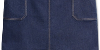 Charter Club Women's Riviera Denim Skirt Blue Size 6
