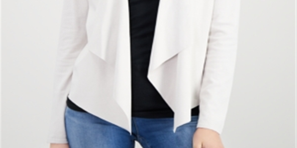 Cardigan feminino Petite Moleskine da Inc International Concepts, bege, tamanho pequeno médio