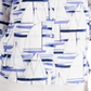 Camisa feminina com estampa de veleiro Charter Club, branca, tamanho XX-G